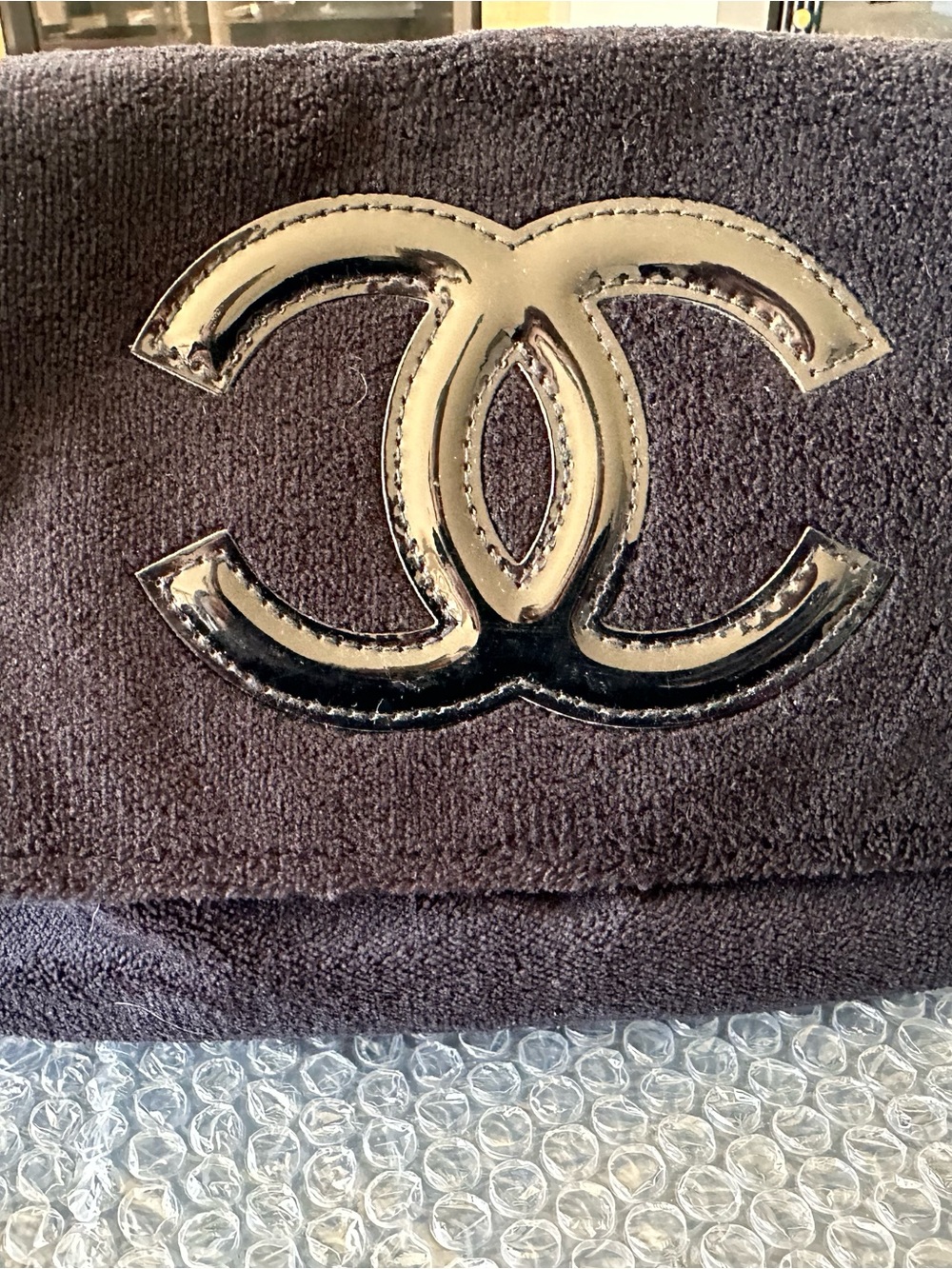 CHANEL PRECISION Shoulder/Crossbody/Clutch Bag 
with Black Interlocking CC Logo - Picture 2 of 7